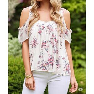 Lush Cold Shoulder Top size small